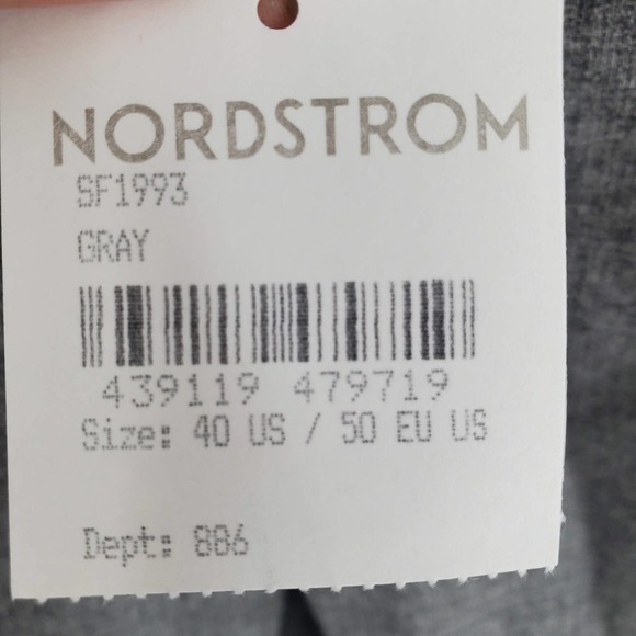 Indochino Wool Blazer Collared Coat in Gray Size 40 US NEW WITH TAGS - Picture 3 of 6